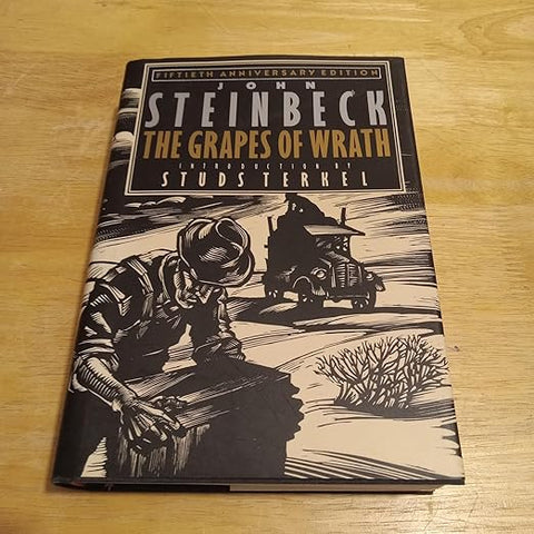 The Grapes of Wrath: 50th Anniversary Edition Hardcover by John Steinbeck