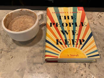 coffee and book