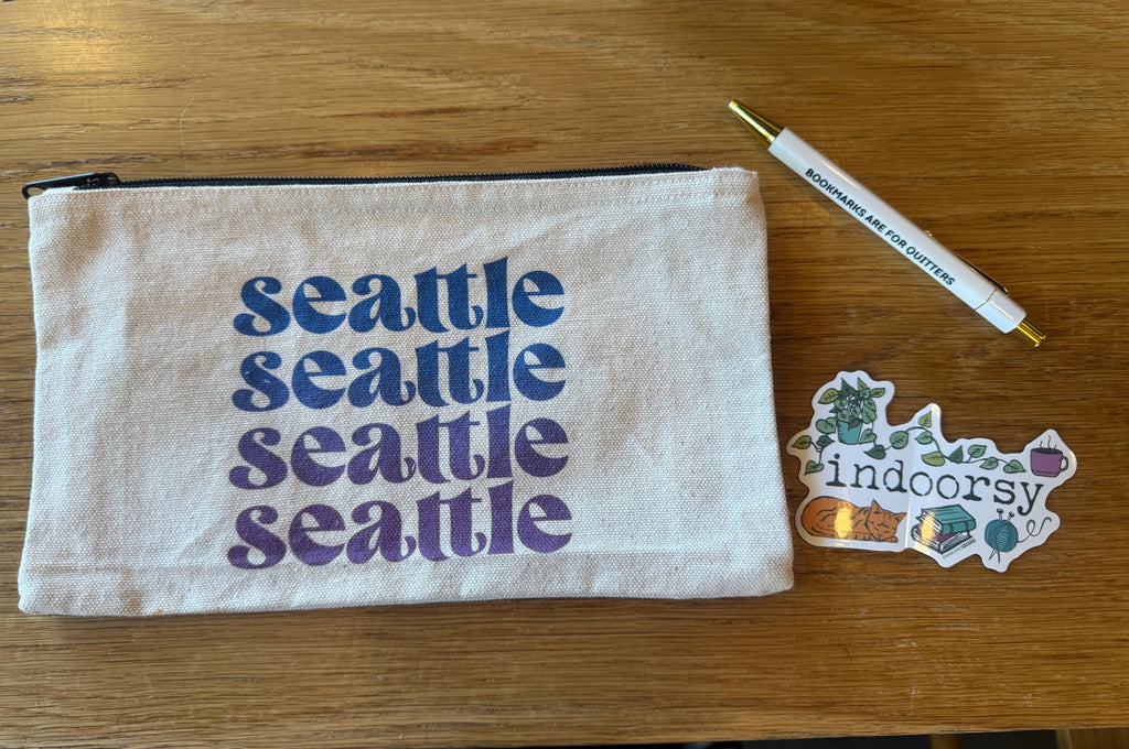 Seattle - Canvas Zipper Pouch