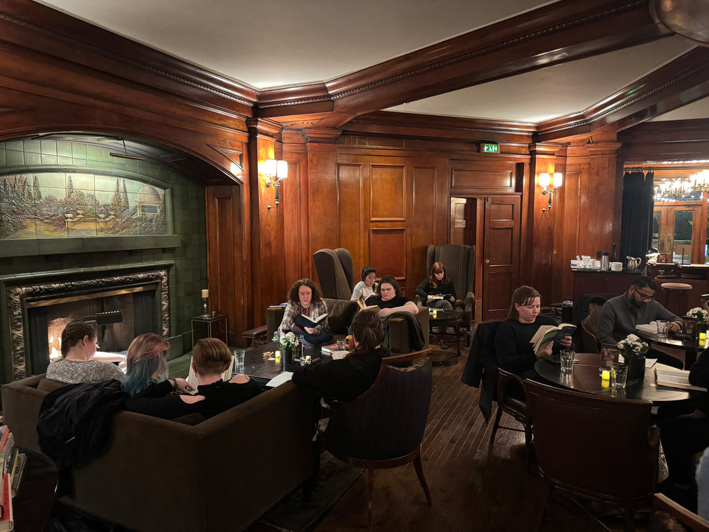 Reading in the Fireside Room