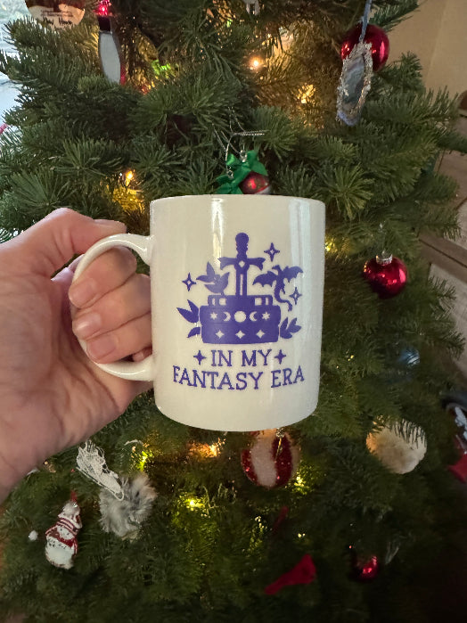 in my fantasy era mug with purple