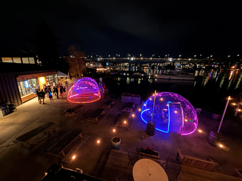 Book Club in an Igloo